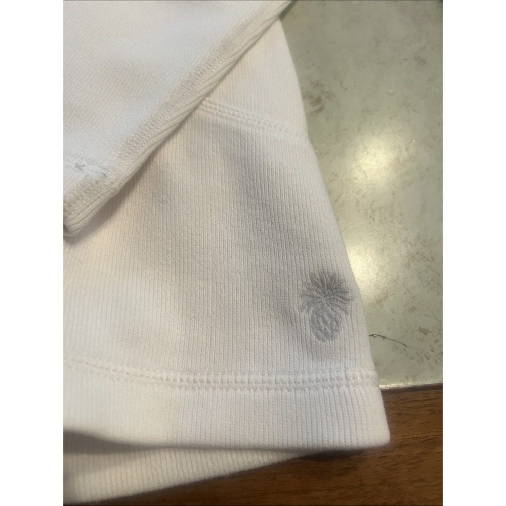 Tommy Bahama White Zip Up Sweater - Picture 2 of 7